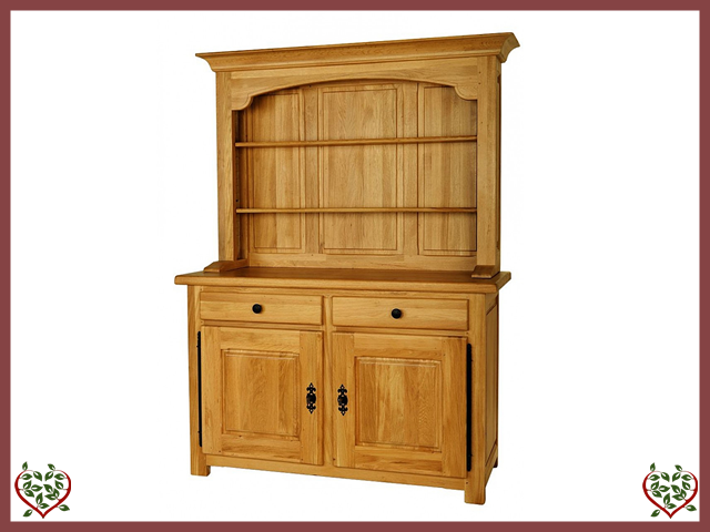 COUNTRY OAK OPEN DRESSER (TOP ONLY) | Paul Martyn Furniture UK