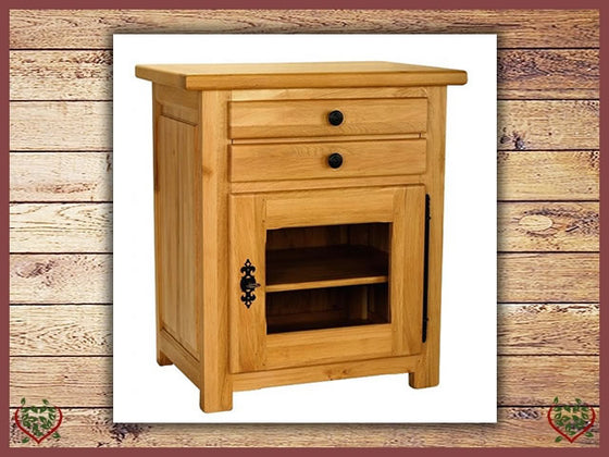 COUNTRY OAK HI-FI CABINET | Paul Martyn Furniture UK