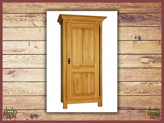 COUNTRY OAK 1 DOOR WARDROBE (Full Hanging Space) | Paul Martyn Furniture UK