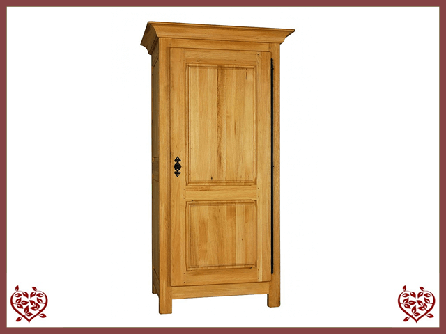 COUNTRY OAK 1 DOOR WARDROBE (Full Hanging Space) | Paul Martyn Furniture UK