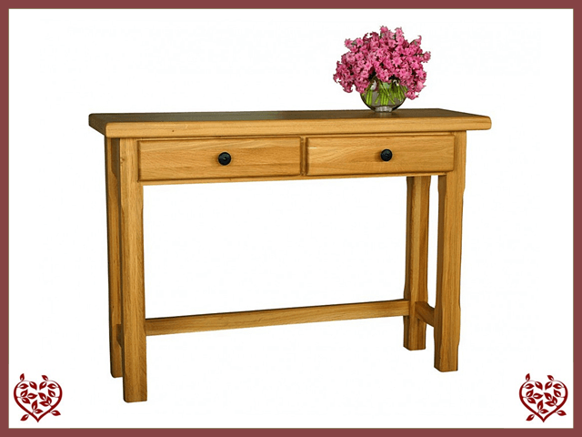 COUNTRY OAK HALL TABLE | Paul Martyn Furniture UK