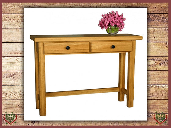 COUNTRY OAK HALL TABLE | Paul Martyn Furniture UK