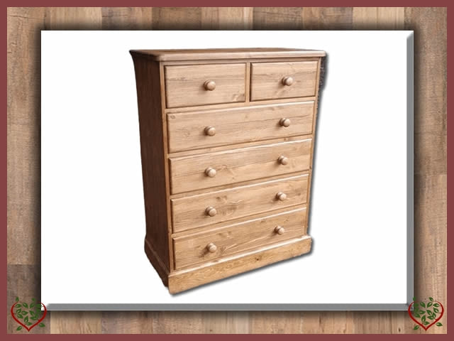 COUNTY 2 OVER 4 CHEST OF DRAWERS | Paul Martyn Furniture UK