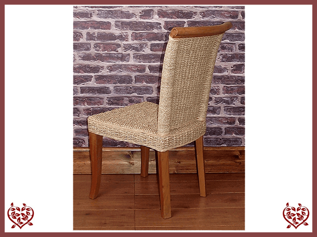 SEAGRASS DINING CHAIR | Paul Martyn Furniture UK