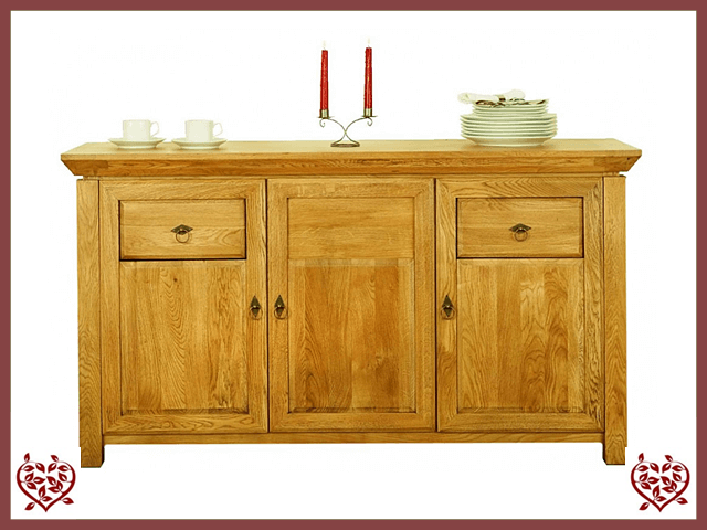 SIDEBOARD / 3 DOORS / 2 DRAWERS ~ TEMPLE COLLECTION - Paul Martyn Furniture