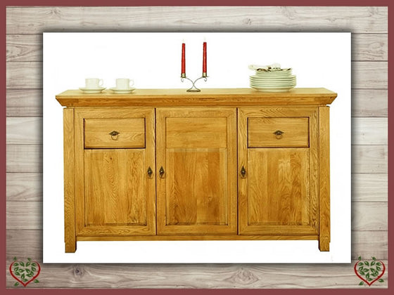 SIDEBOARD / 3 DOORS / 2 DRAWERS ~ TEMPLE COLLECTION - Paul Martyn Furniture