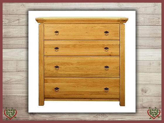 4 DRAWER CHEST ~ TEMPLE COLLECTION - Paul Martyn Furniture