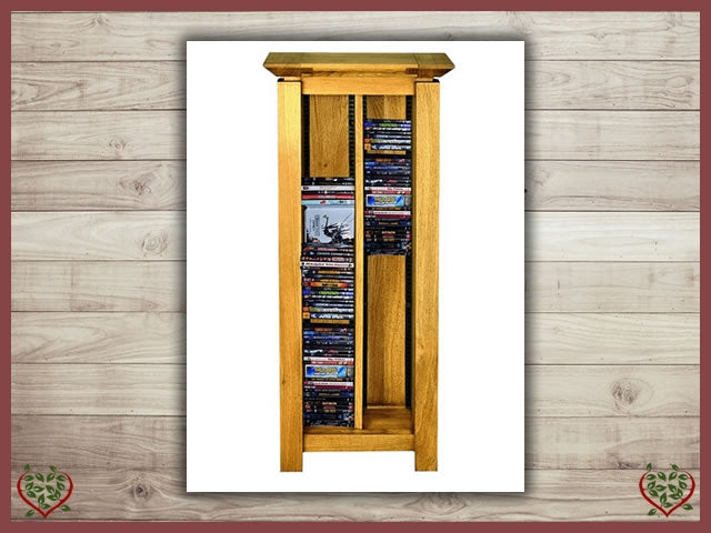CD RACK ~ TEMPLE COLLECTION - Paul Martyn Furniture