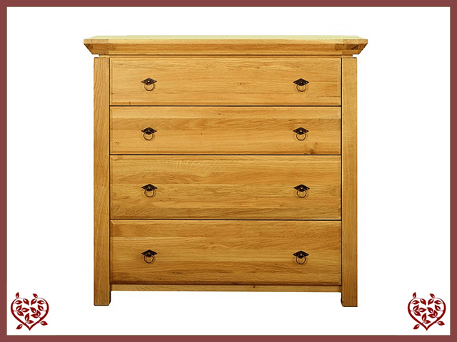 4 DRAWER CHEST ~ TEMPLE COLLECTION - Paul Martyn Furniture