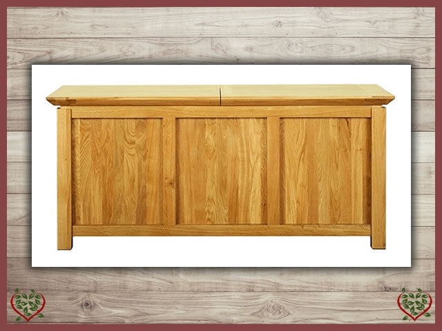 OAK CHEST ~ TEMPLE COLLECTION - Paul Martyn Furniture
