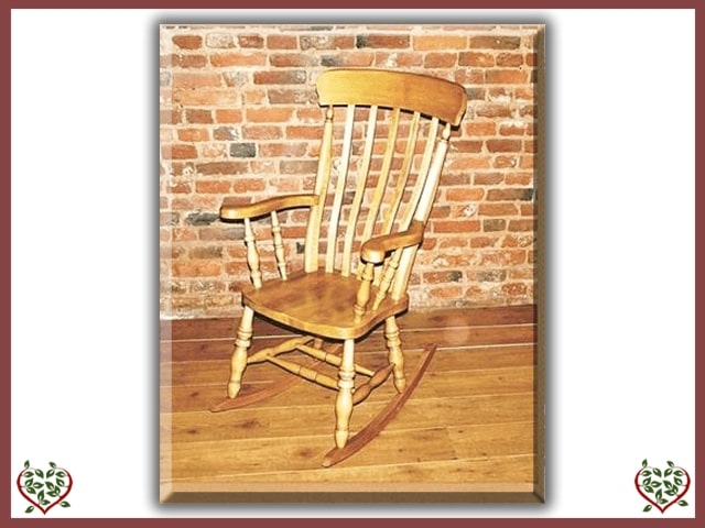 ROCKING CHAIR SLAT BACK | Paul Martyn Furniture UK