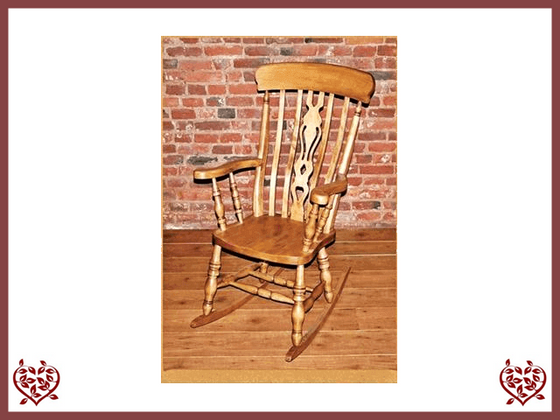 FIDDLE BACK ROCKING CHAIR | Paul Martyn Furniture UK