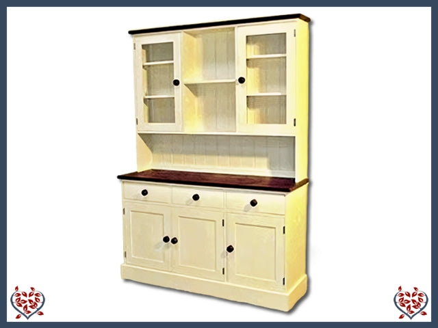 GLAZED DRESSER - PAINTED | SHAKER COLLECTION - Paul Martyn Furniture