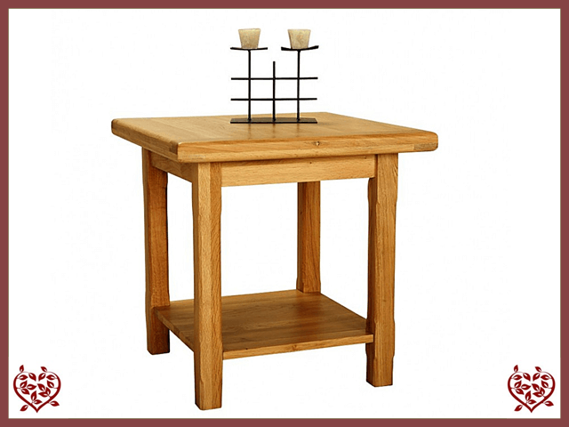 COUNTRY OAK LAMP TABLE | Paul Martyn Furniture UK