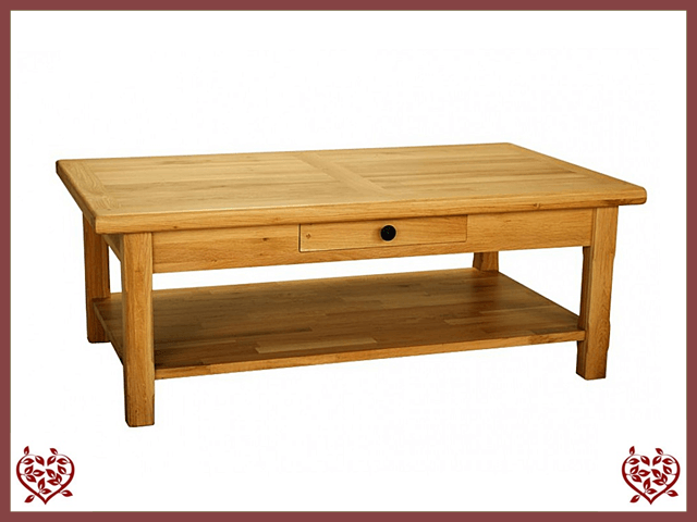 COUNTRY OAK COFFEE TABLE | Paul Martyn Furniture UK