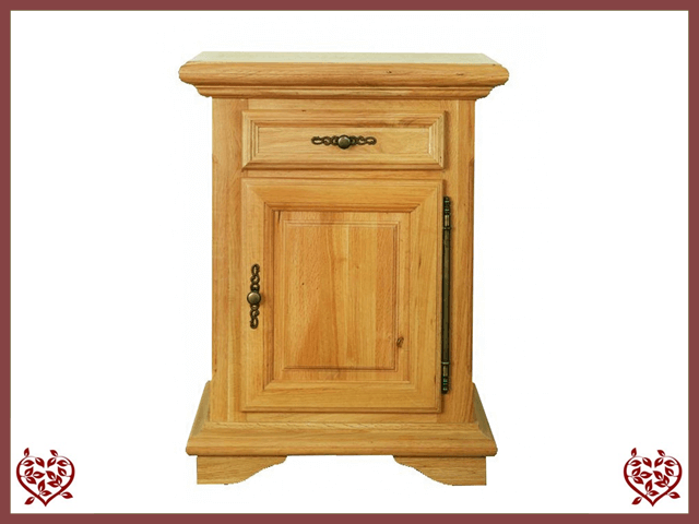 COURTIER OAK CUPBOARD ~ 1 DOOR/DRAWER | Paul Martyn Furniture UK