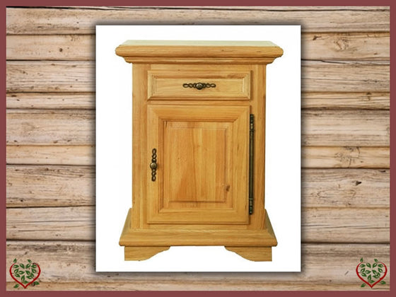 COURTIER OAK CUPBOARD ~ 1 DOOR/DRAWER | Paul Martyn Furniture UK