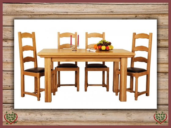 COURTIER OAK DINING TABLE | Paul Martyn Furniture UK