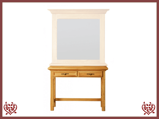 COURTIER OAK HALL TABLE, 2 DRAWERS | Paul Martyn Furniture UK