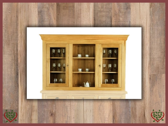 MANOR OAK CABINET TOP – 2 DOORS | Paul Martyn Furniture UK