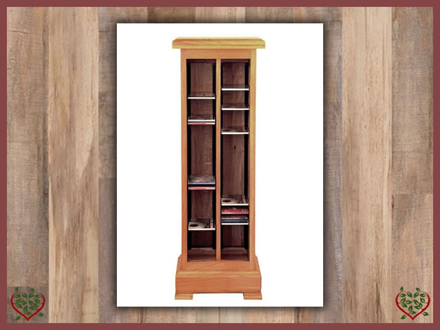 MANOR OAK CD RACK | Paul Martyn Furniture UK