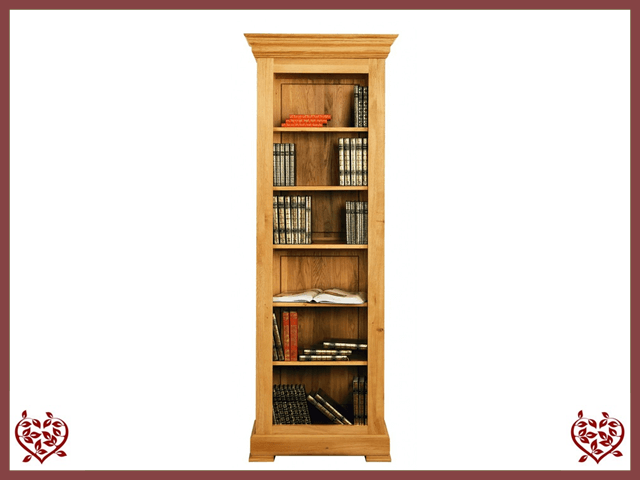 MANOR OAK BOOKCASE DISPLAY CABINET - 511270 | Paul Martyn Furniture UK