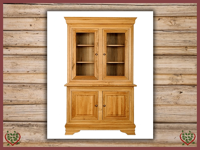 CHANCELLOR OAK CABINET BASE AND TOP, 4 DOORS | Paul Martyn Furniture UK