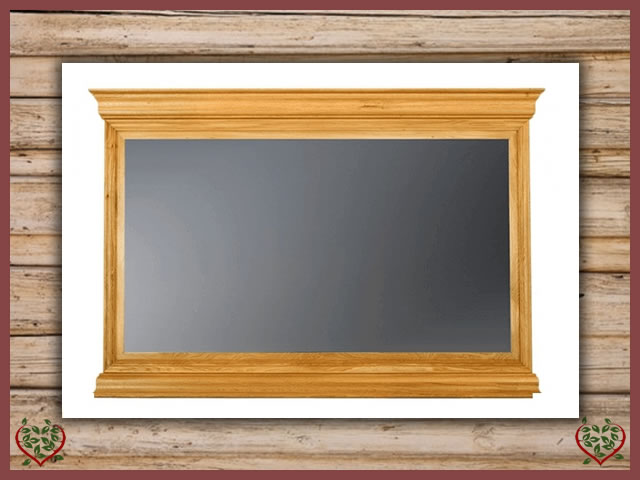 CHANCELLOR OAK MIRROR | Paul Martyn Furniture UK