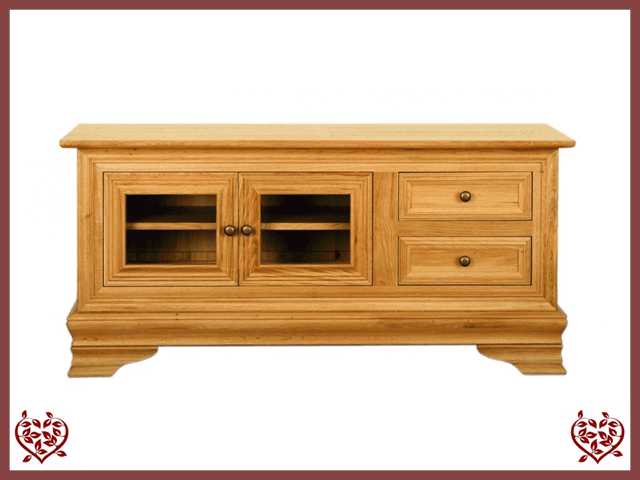 CHANCELLOR TV UNIT – 2 DOORS/DRAWERS | Paul Martyn Furniture UK