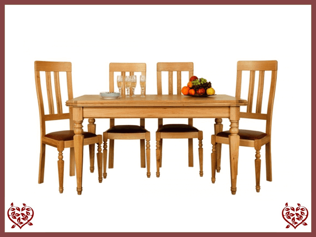 CHANCELLOR OAK DINING TABLE | Paul Martyn Furniture UK