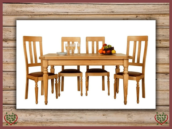 CHANCELLOR OAK DINING TABLE | Paul Martyn Furniture UK