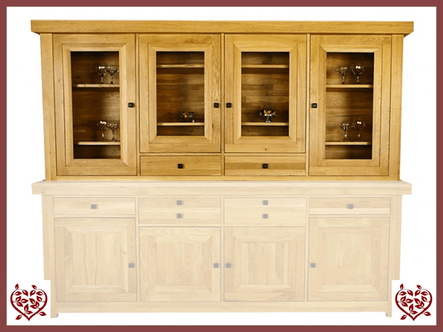 AUBUSSON OAK DRESSER TOP | Paul Martyn Furniture UK