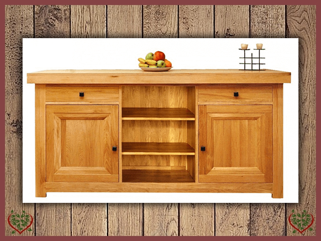 AUBUSSON OAK SIDEBOARD SIDE SERVER | Paul Martyn Furniture UK