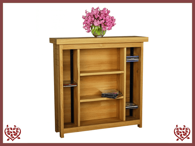 AUBUSSON OAK CD/DVD CABINET | Paul Martyn Furniture UK