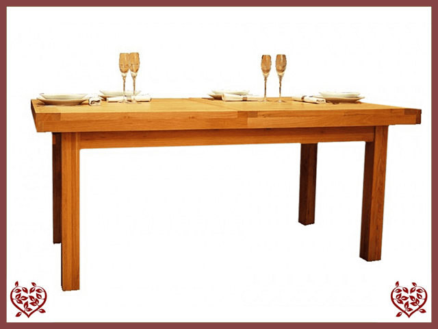 AUBUSSON OAK 1.5M EXTENDING DINING TABLE | Paul Martyn Furniture UK