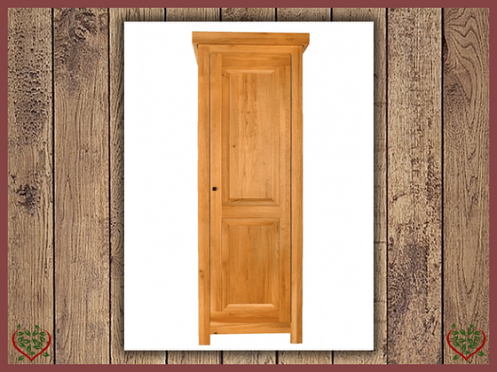 AUBUSSON OAK 1 DOOR WARDROBE | Paul Martyn Furniture UK