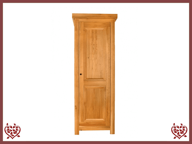 AUBUSSON OAK 1 DOOR WARDROBE | Paul Martyn Furniture UK