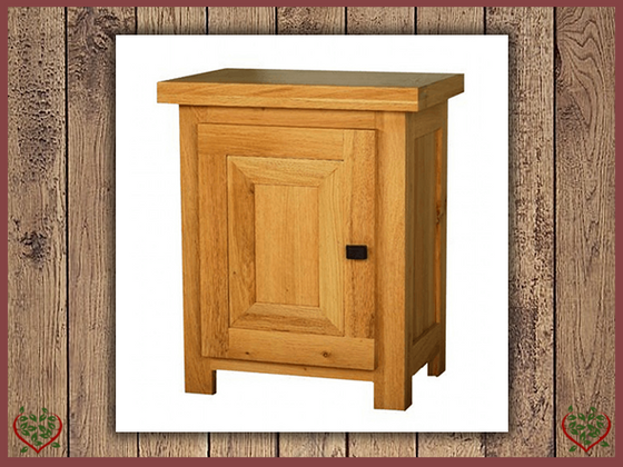 AUBUSSON OAK BEDSIDE CABINET (LEFT HINGE) | Paul Martyn Furniture UK