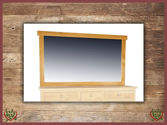 ELEGANCE OAK MIRROR | Paul Martyn Furniture UK