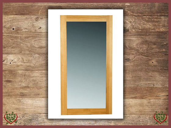 ELEGANCE OAK WALL MIRROR | Paul Martyn Furniture UK