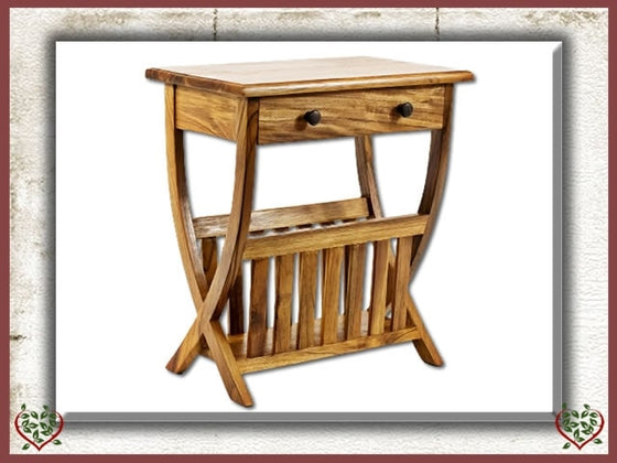 TEAK CANTIK MAGAZINE TABLE