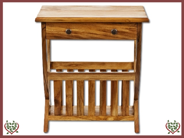TEAK CANTIK MAGAZINE TABLE