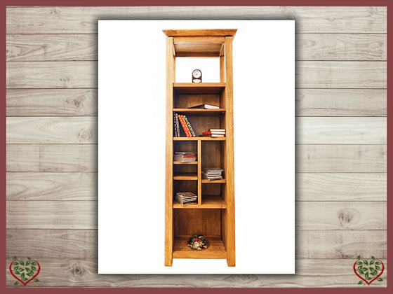 BOOKCASE/ DISPLAY CABINET ~ TEMPLE COLLECTION - Paul Martyn Furniture