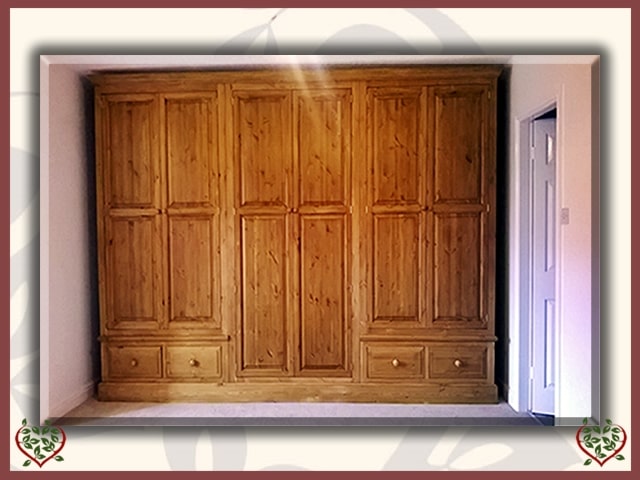 PINE WARDROBE ~ MADE TO MEASURE - Paul Martyn Furniture