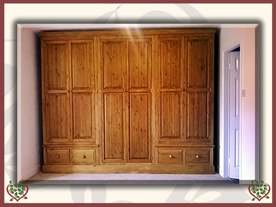 PINE WARDROBE ~ MADE TO MEASURE - Paul Martyn Furniture