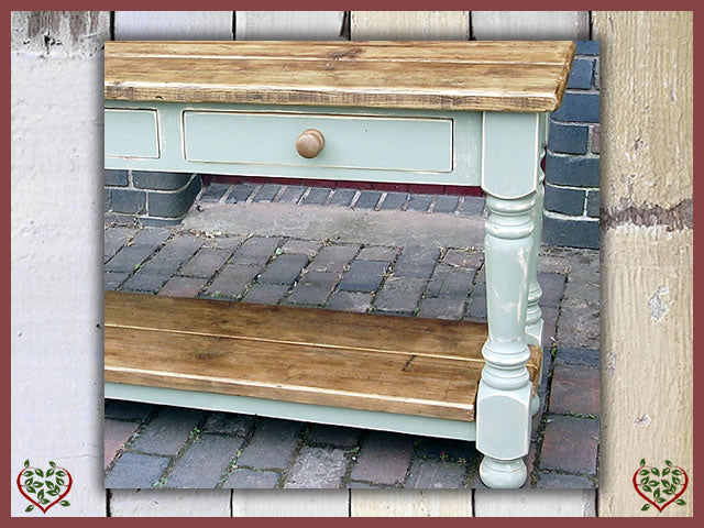 RECLAIMED TIMBER SIDE SERVER | PAINTED RUSTIC