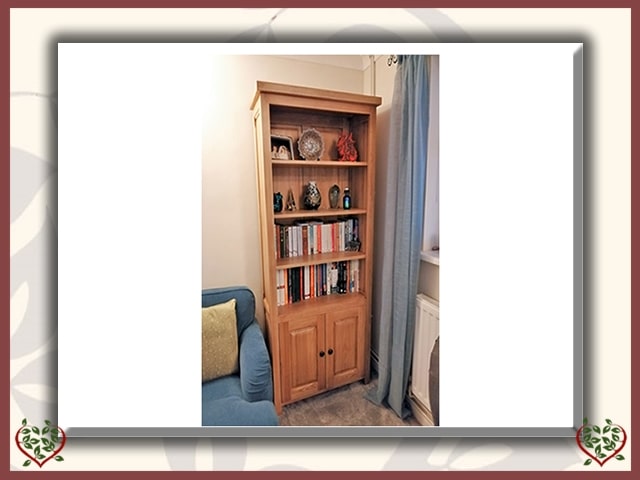 OAK BOOKCASE ~ Made To Measure - Paul Martyn Furniture