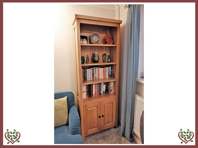 OAK BOOKCASE ~ Made To Measure - Paul Martyn Furniture